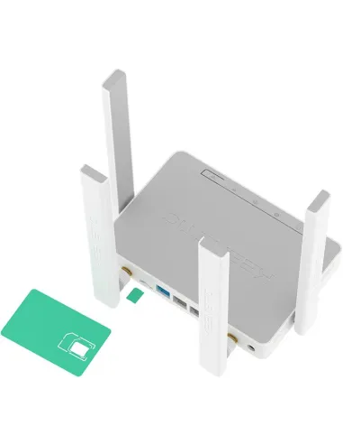 Keenetic Runner 4G KN-2211-01-EU Router 4G Wi-Fi N300 Mesh 4 Puertos WPA3 VPN