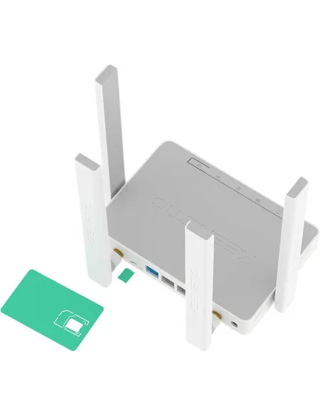 Keenetic Runner 4G KN-2211-01-EU Router 4G Wi-Fi N300 Mesh 4 Puertos WPA3 VPN