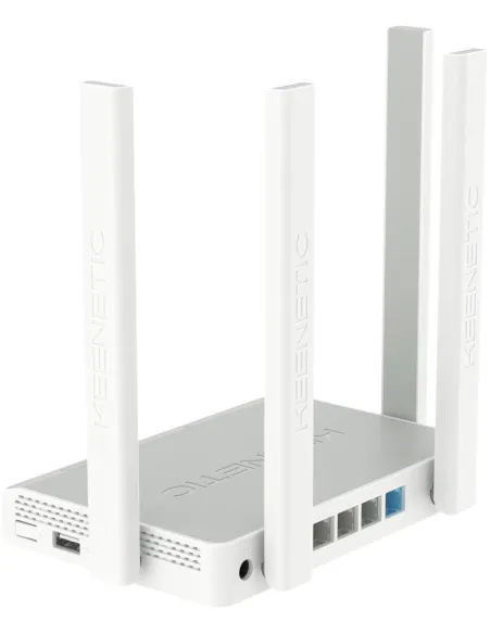 Keenetic Skipper KN-1912-01-EU Router Wi-Fi 5 Doble Banda Mesh AC1200 4 Puertos Gigabit MU-MIMO