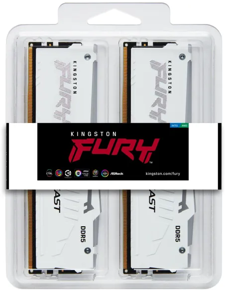 Kingston FURY Beast RGB KF564C32BWEAK2-64 DDR5 6400MHz 64GB (2x32GB) CL32