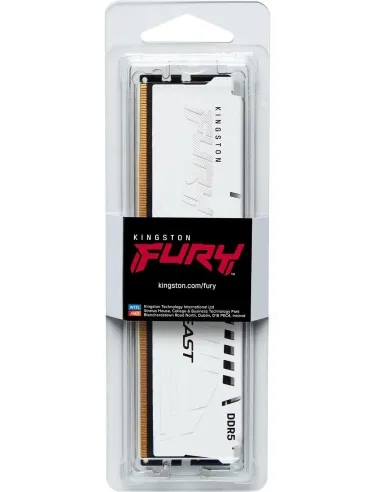 Kingston Fury Beast KF560C30BW-32 DDR5 6000MHz 32GB CL30 Blanca