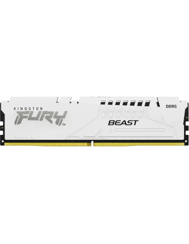 Kinston Fury Beast DDR5 6000MHz 16GB CL30 Blanca