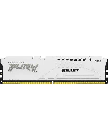 Kinston Fury Beast DDR5 6000MHz 16GB CL30 Blanca