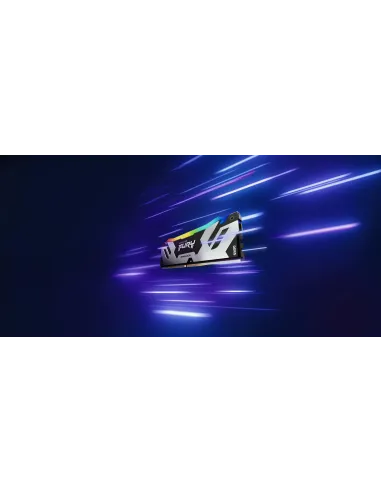 Kingston Fury Renegade RGB KF568C36RSA-16 DDR5 6800MHz 16GB CL36 Negra/Plata