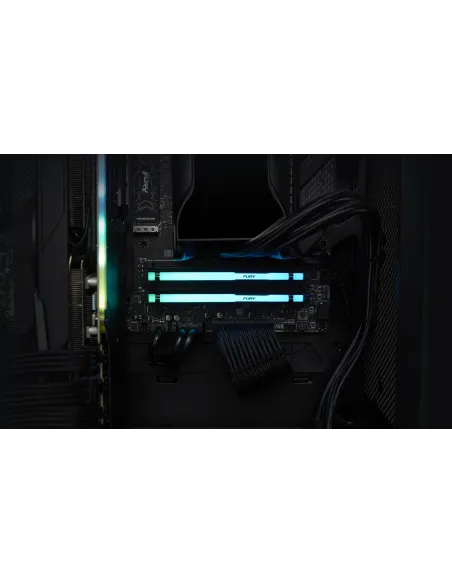 Kingston Fury Beast RGB KF552C40BBAK2-64 DDR5 5200MHz 64GB (2x32GB) CL40 Negra