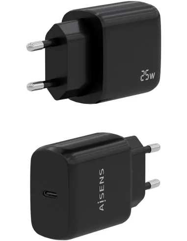 Aisens A110-0757 Cargador 25W Negro