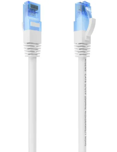 Aisens A135-0816 Cable de Red RJ45 Cat.6 UTP 30cm Blanco