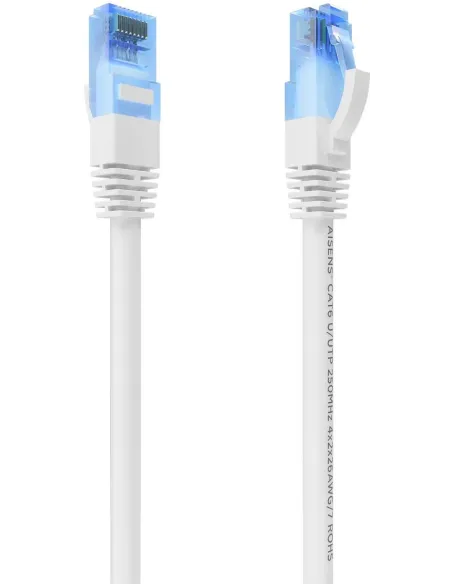 Aisens A135-0818 Cable RJ45 CAT6 0,75M  Blanco