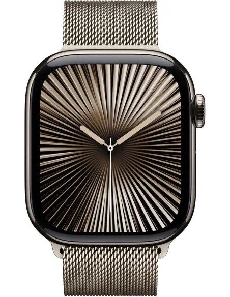 Apple Watch Series 10 MWXF3QL/A GPS 42mm Caja Titanio con Correa Milanese Loop Acero Inoxidable M/L