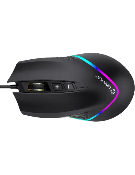 UNYKAch NOVA M244 Ratón Gaming Óptico RGB 6400 DPI