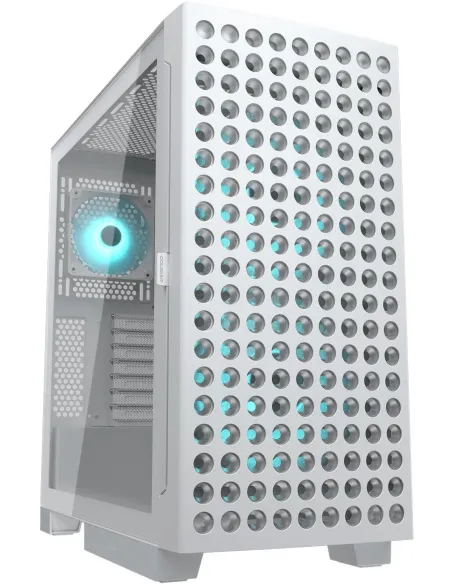 Cougar Airface ECO RGB Midi Tower Cristal Templado USB 3.2 Blanca