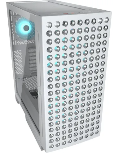 Cougar Airface ECO RGB Midi Tower Cristal Templado USB 3.2 Blanca