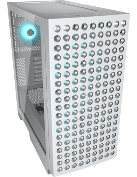 Cougar Airface ECO RGB Midi Tower Cristal Templado USB 3.2 Blanca