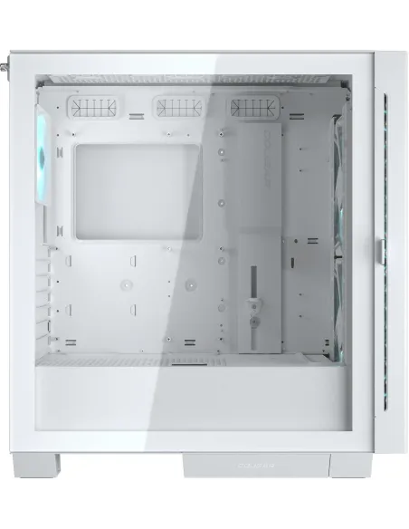 Cougar Airface ECO RGB Midi Tower Cristal Templado USB 3.2 Blanca