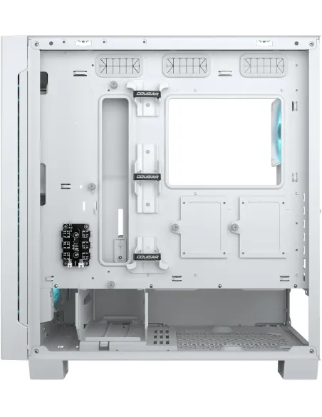 Cougar Airface ECO RGB Midi Tower Cristal Templado USB 3.2 Blanca