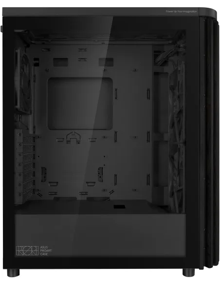 Asus ProArt PA401 Wood TG PWM ATX Cristal Templado USB-C Negra