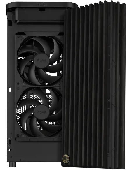 Asus ProArt PA401 Wood TG PWM ATX Cristal Templado USB-C Negra