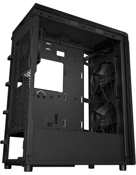 Asus ProArt PA401 Wood TG PWM ATX Cristal Templado USB-C Negra