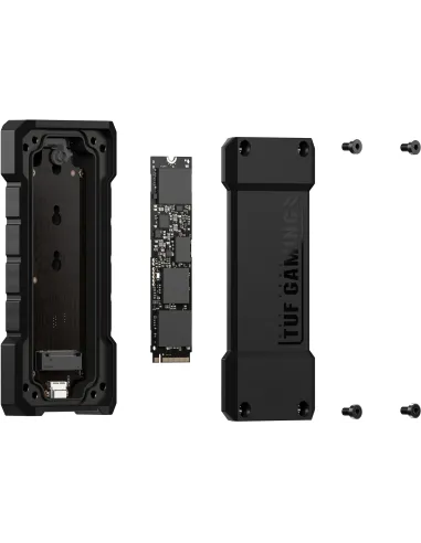 Asus TUF Gaming A2 Caja Externa para SSD M.2 Negra