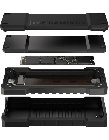 Asus TUF Gaming A2 Caja Externa para SSD M.2 Negra