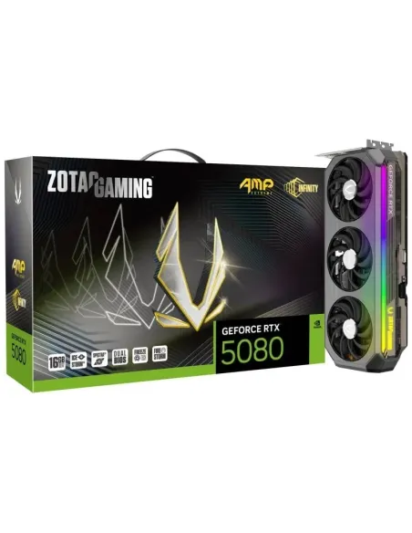 Zotac Gaming GeForce RTX 5080 AMP Extreme INFINITY 16GB GDDR7 Reflex 2 RTX AI DLSS4