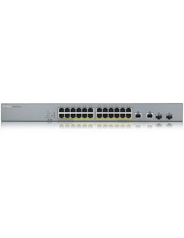 Zyxel GS1350-26HP Switch PoE Gestionado L2 24 Puertos Gigabit + 2 Puertos SFP