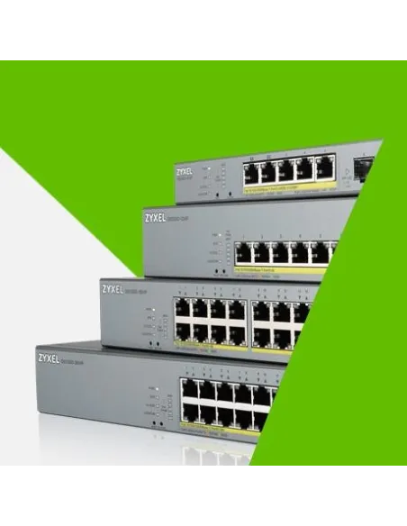 Zyxel GS1350-26HP Switch PoE Gestionado L2 24 Puertos Gigabit + 2 Puertos SFP