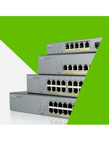 Zyxel GS1350-12HP Switch PoE Gestionado L2 10 Puertos Gigabit Ethernet + 2 SFP