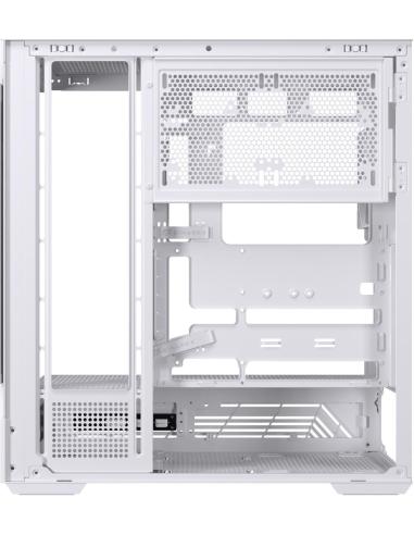 Einarex Prisma S800 Core White Midi Tower Cristal Templado USB 3.2 Blanco