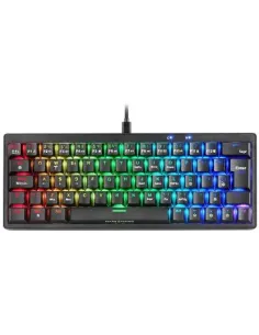 Mars Gaming MKMINIPROYES Teclado Mecánico RGB 60% Switch Silencioso Negro