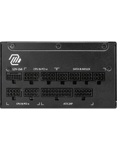 MSI MAG A1250GL ATX 3.1 PCIe 5.1 1250W 80 Plus Gold Modular