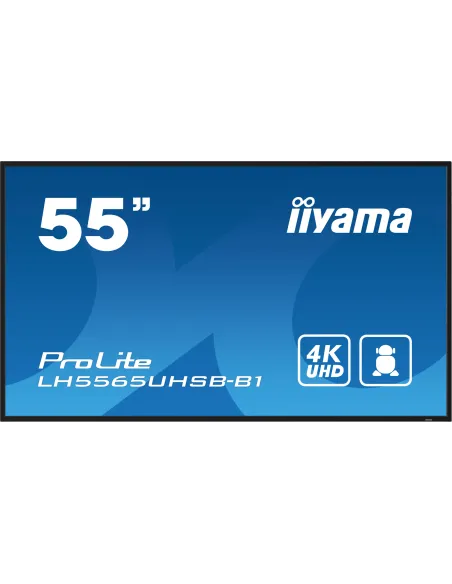 Iiyama LH5565UHSB-B1 Pantalla Interactiva 55" LED 4K Ultra HD Negro