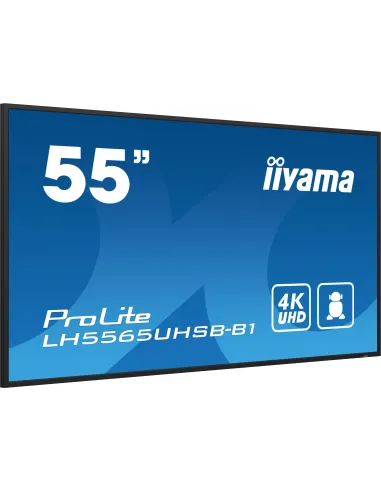 Iiyama LH5565UHSB-B1 Pantalla Interactiva 55" LED 4K Ultra HD Negro