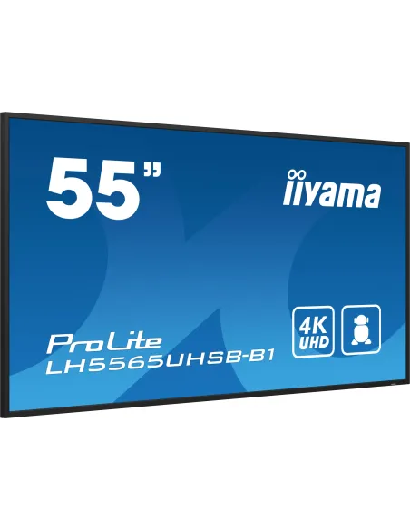 Iiyama LH5565UHSB-B1 Pantalla Interactiva 55" LED 4K Ultra HD Negro