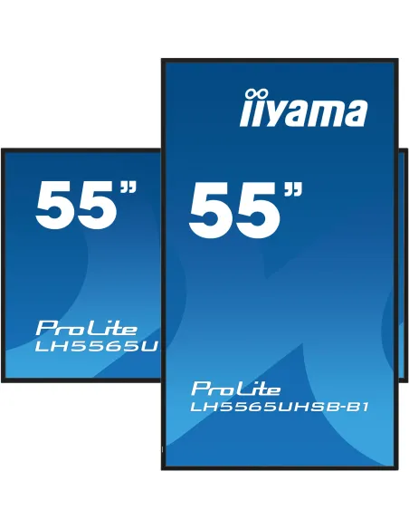 Iiyama LH5565UHSB-B1 Pantalla Interactiva 55" LED 4K Ultra HD Negro
