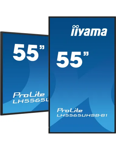 Iiyama LH5565UHSB-B1 Pantalla Interactiva 55" LED 4K Ultra HD Negro