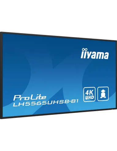 Iiyama LH5565UHSB-B1 Pantalla Interactiva 55" LED 4K Ultra HD Negro