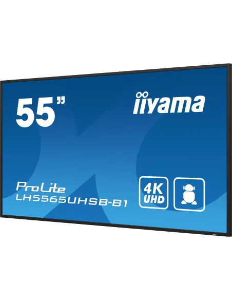 Iiyama LH5565UHSB-B1 Pantalla Interactiva 55" LED 4K Ultra HD Negro