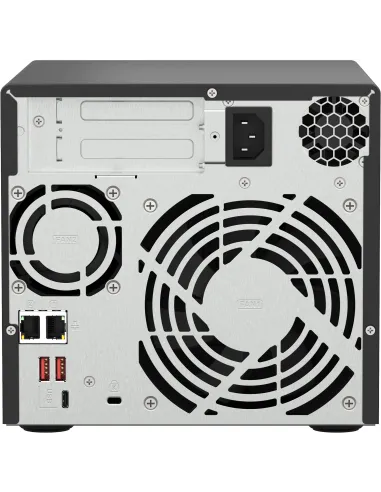 Qnap TS-473A + QSW-1105-5T Bundle Pack AMD Embedded V1500b/8GB NAS 4 Bahías con Switch de 5 Puertos