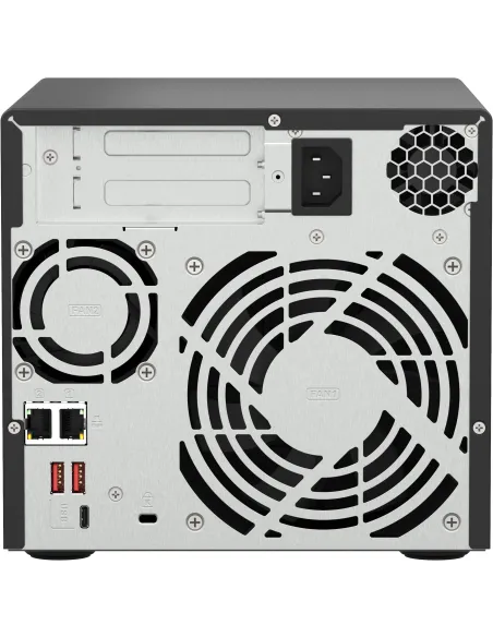 Qnap TS-473A + QSW-1105-5T Bundle Pack AMD Embedded V1500b/8GB NAS 4 Bahías con Switch de 5 Puertos