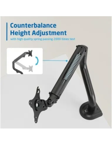 Ewent EW1533 Soporte de Escritorio para Monitores de 17" a 32" Negro