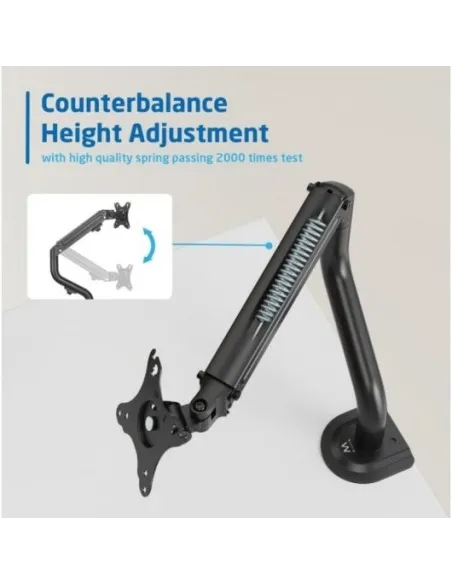 Ewent EW1533 Soporte de Escritorio para Monitores de 17" a 32" Negro