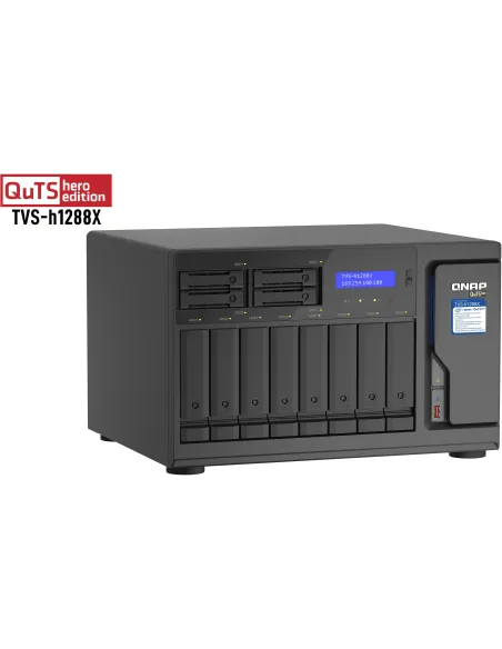 QNAP TVS-H1288X-W1250-16G NAS 12 Bahías