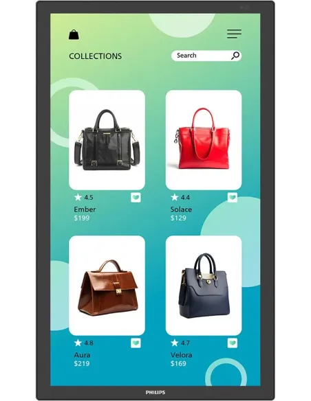 Philips 3000 Series 32BDL3751T/00 Pantalla Interactiva 31.5" LCD Full HD Negro