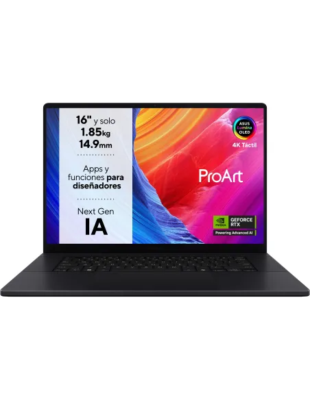 Asus ProArt P16 OLED H7606WI-ME047W Copilot+ PC AMD Ryzen AI 9 370/64GB/2TB SSD/RTX 4070/16" W11 Pro