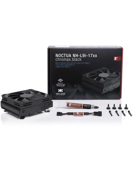 Noctua NH-L9I-17XX chromax.black Disipador CPU 92mm Negro