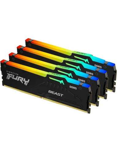 Kingston FURY Beast RGB KF552C40BBAK4-128 DDR5 5200MHz 128GB (4x32GB) CL36