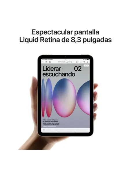 Apple iPad mini 2024 128GB WiFi Blanco Estrella