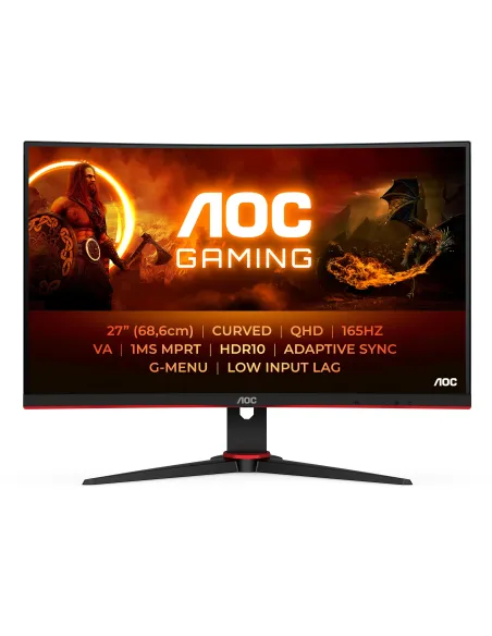 AOC G2 CQ27G2SE/BK 27" LCD VA 2K QHD 165Hz