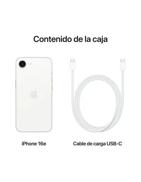 Apple iPhone 16e 512GB Blanco